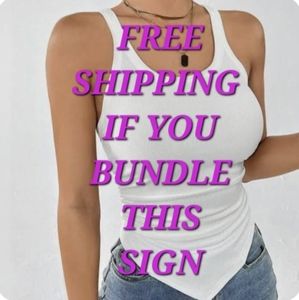 💥FREE SHIPPING IF YOU BUNDLE THIS SIGN 💥